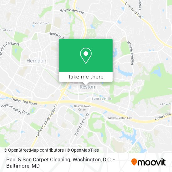 Mapa de Paul & Son Carpet Cleaning