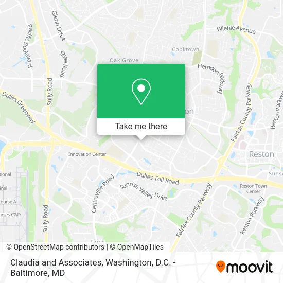 Mapa de Claudia and Associates