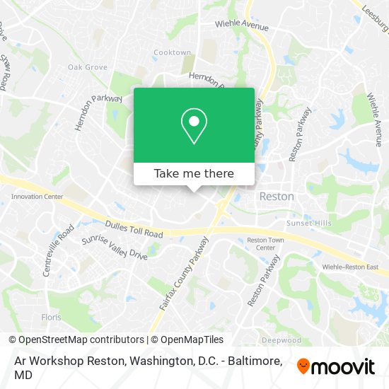 Ar Workshop Reston map