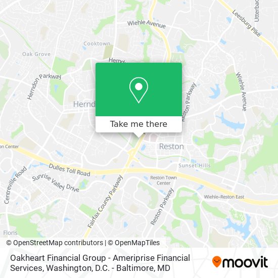 Oakheart Financial Group - Ameriprise Financial Services map