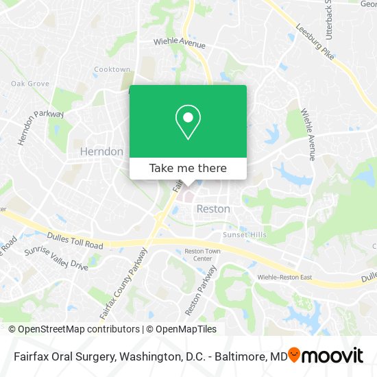 Mapa de Fairfax Oral Surgery