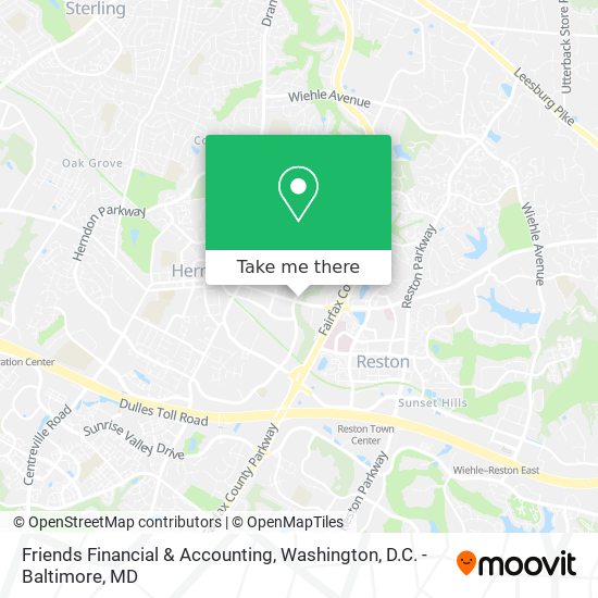 Mapa de Friends Financial & Accounting