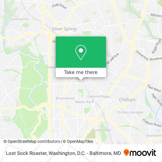 Mapa de Lost Sock Roaster