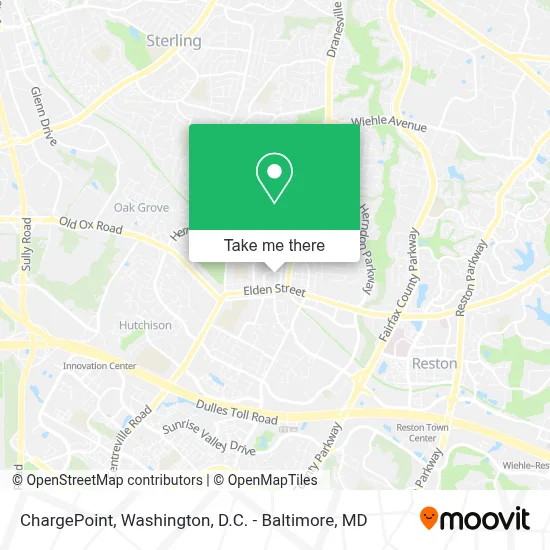 ChargePoint map