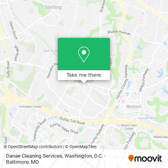 Danae Cleaning Services map