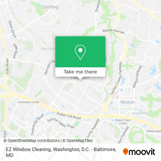 EZ Window Cleaning map