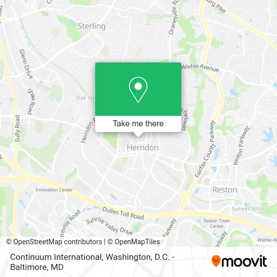 Continuum International map