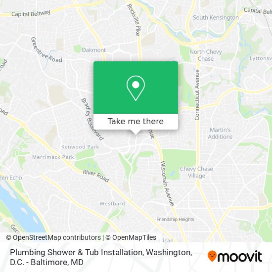 Plumbing Shower & Tub Installation map