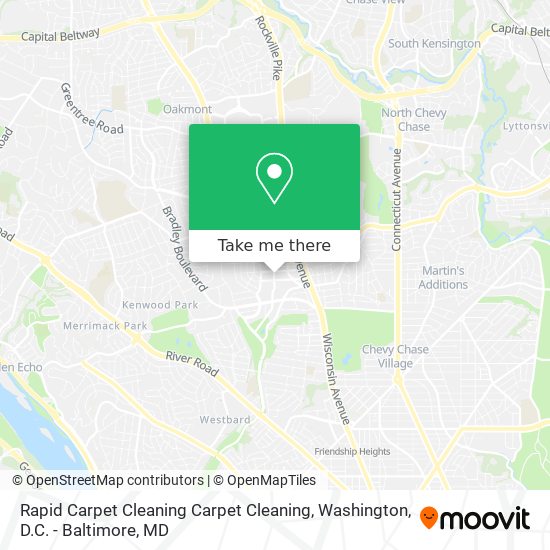 Rapid Carpet Cleaning Carpet Cleaning map