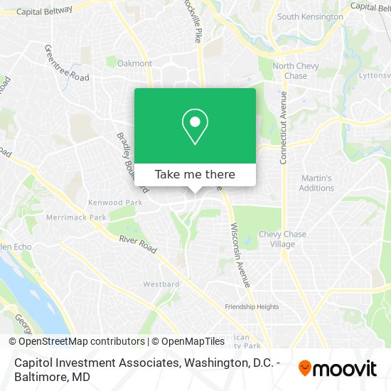 Mapa de Capitol Investment Associates