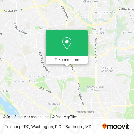 Telescript DC map