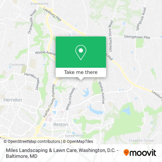 Mapa de Miles Landscaping & Lawn Care