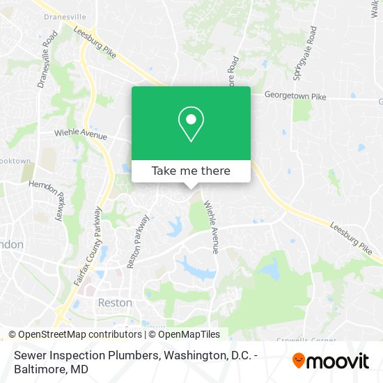 Sewer Inspection Plumbers map
