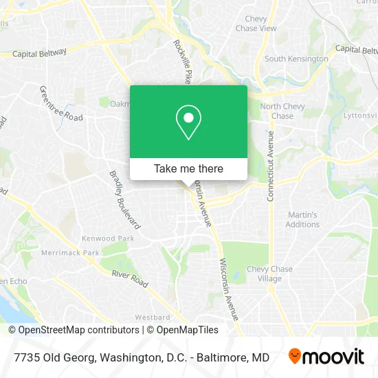 Mapa de 7735 Old Georg