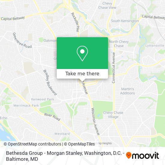 Bethesda Group - Morgan Stanley map