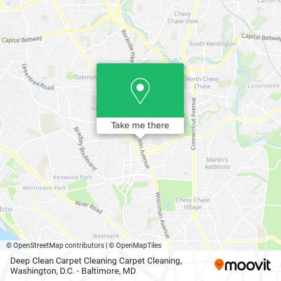 Mapa de Deep Clean Carpet Cleaning Carpet Cleaning