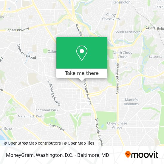 MoneyGram map