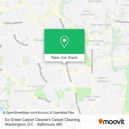 Go Green Carpet Cleaners Carpet Cleaning map