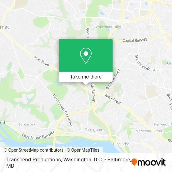 Transcend Productions map