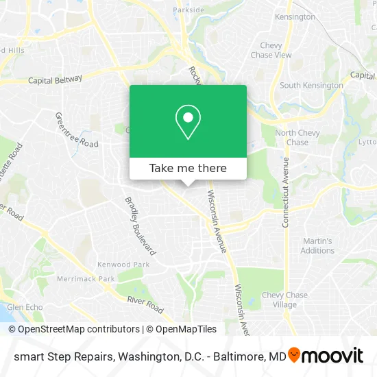 smart Step Repairs map