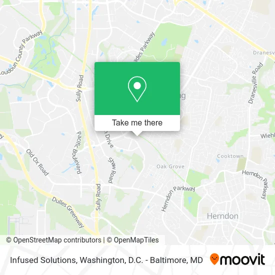 Infused Solutions map