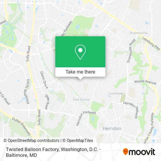Twisted Balloon Factory map