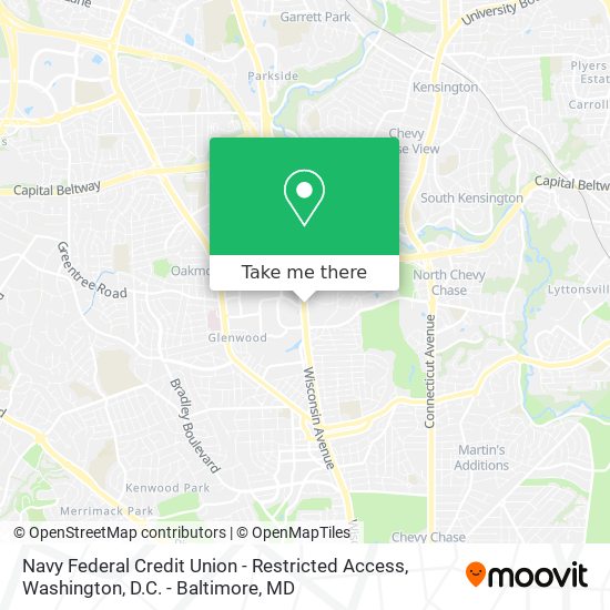 Mapa de Navy Federal Credit Union - Restricted Access