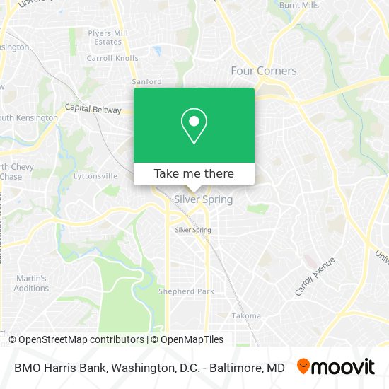 BMO Harris Bank map