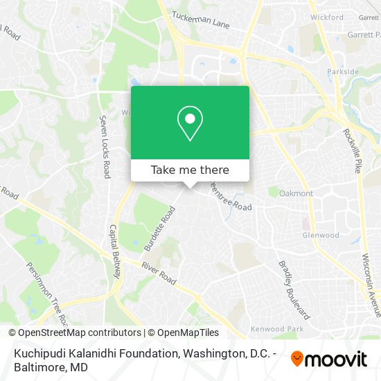 Mapa de Kuchipudi Kalanidhi Foundation