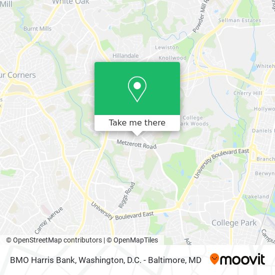 BMO Harris Bank map