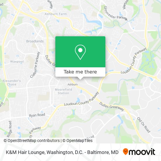 K&M Hair Lounge map