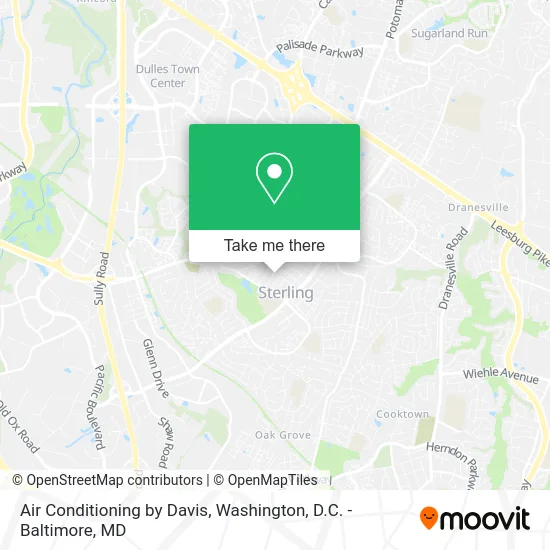 Air Conditioning by Davis map
