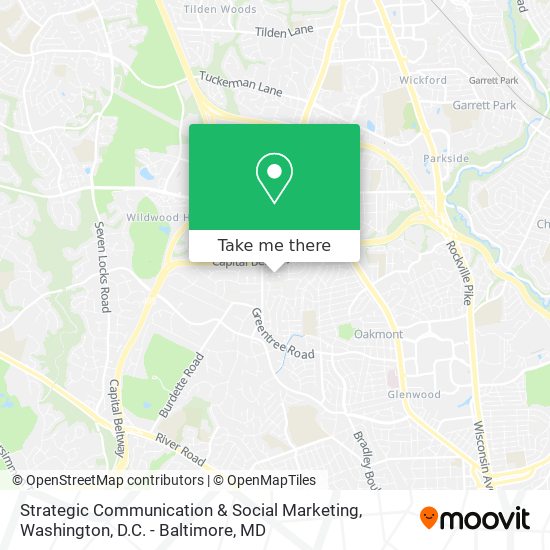 Strategic Communication & Social Marketing map