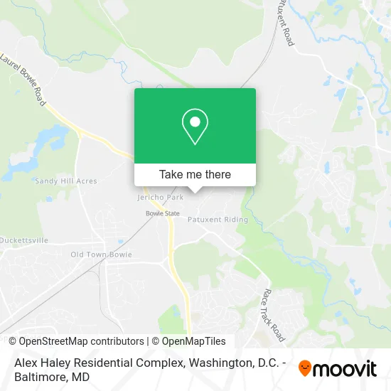 Alex Haley Residential Complex map