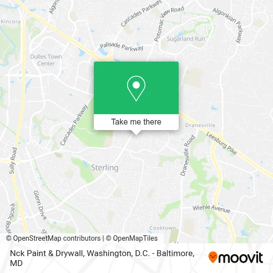 Nck Paint & Drywall map