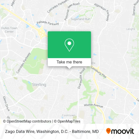 Mapa de Zago Data Wire