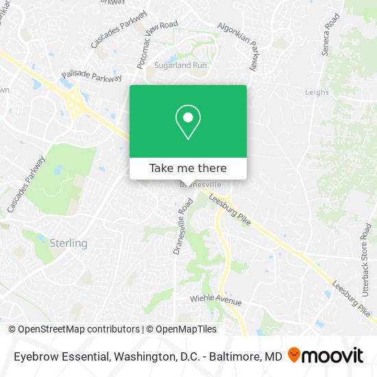 Eyebrow Essential map