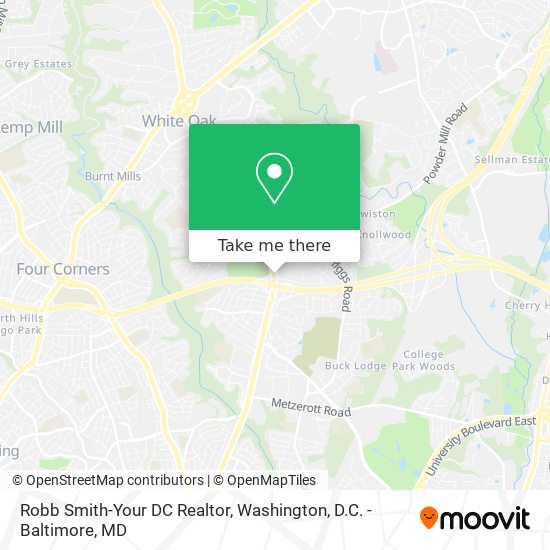 Mapa de Robb Smith-Your DC Realtor