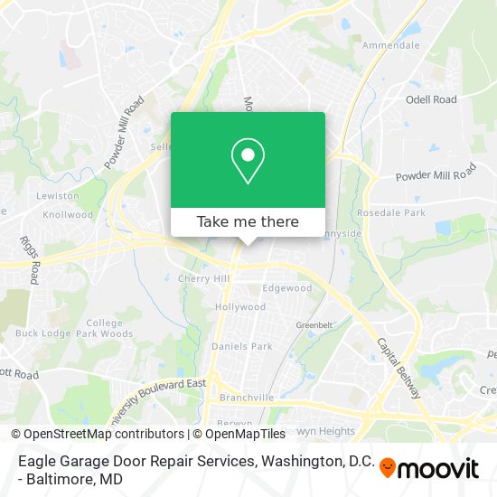 Mapa de Eagle Garage Door Repair Services