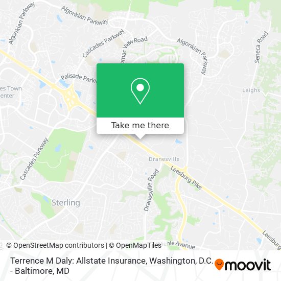 Terrence M Daly: Allstate Insurance map