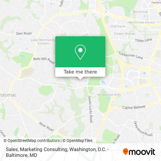 Mapa de Sales, Marketing Consulting