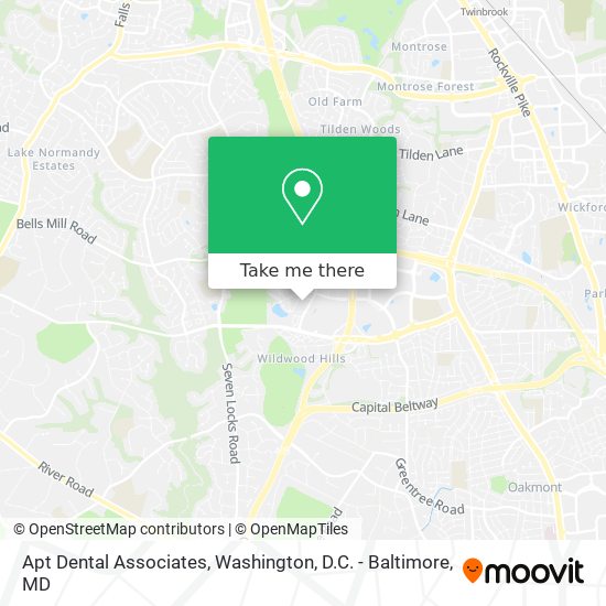 Apt Dental Associates map