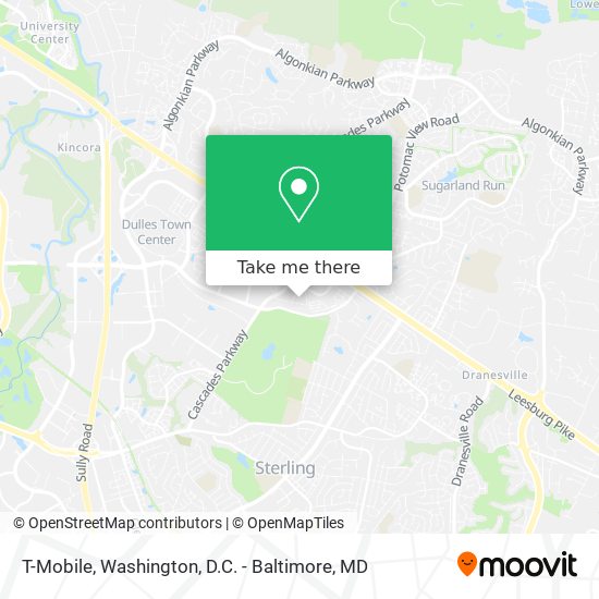 T-Mobile map