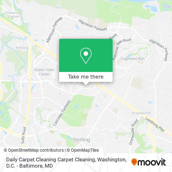 Daily Carpet Cleaning Carpet Cleaning map