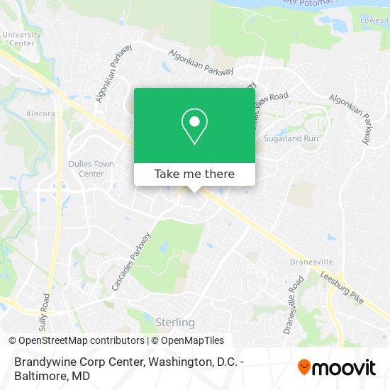 Brandywine Corp Center map