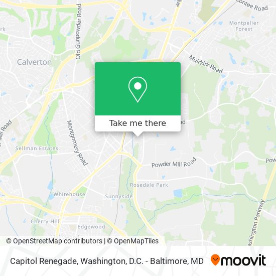 Mapa de Capitol Renegade