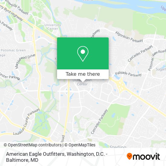 American Eagle Outfitters map