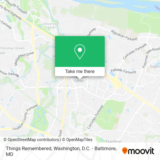 Things Remembered map