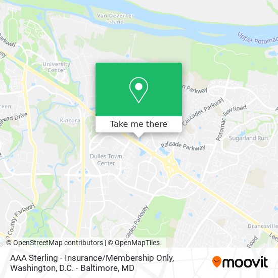 Mapa de AAA Sterling - Insurance / Membership Only