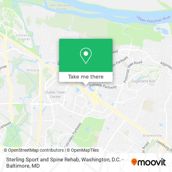 Mapa de Sterling Sport and Spine Rehab